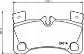 Rear Brake Pad 7L0698451D 2461401 P85103 Compatible With AUDI Q7 4LB
