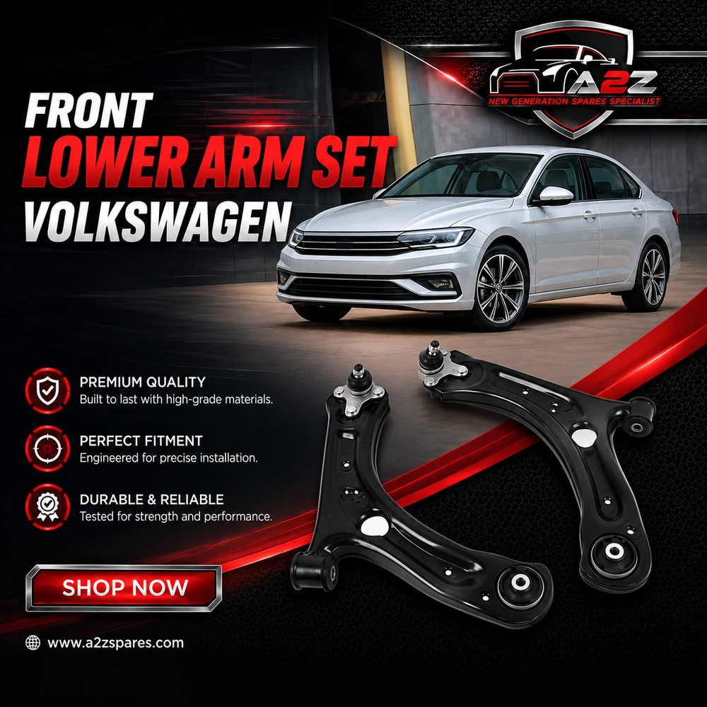 Front Lower Arm Set Left 16D407151 Right 16D407152 Compatible with Volkswagen & JETTA IV (162, 163, AV3, AV2) | JETTA / CLASICO | VENTO
