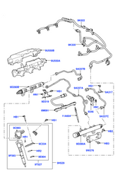 Fuel Return Pipe LR021871 Compatible With DISCOVERY IV (L319) | LR4 DISCOVERY V (L462) RANGE ROVER SPORT II (L494) RANGE ROVER VELAR (L560) Tag no.811