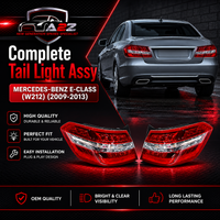 Tail Light Rear Lamp Left 2129060558 & Right 2129060658 Compatible With MERCEDES-BENZ E-CLASS (W212)