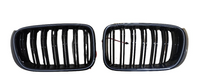Double Line Show Grill With LED Light Compatible With BMW = F25 (2014-2017) No.5
