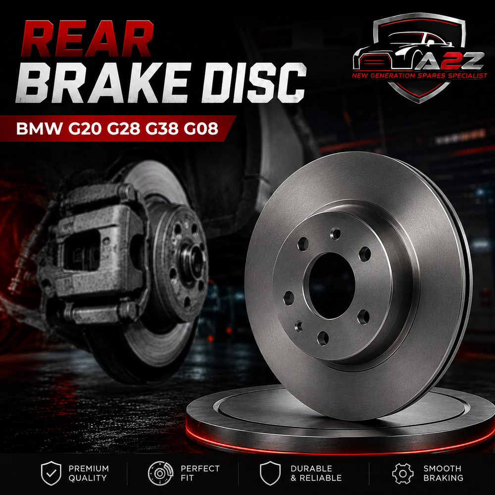 Rear Brake Disc Set 34206865724 Compatible With BMW G20 G28 G38 G08