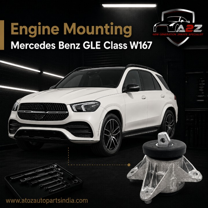 Engine Mounting 1672405100 1672406600 Compatible With Mercedes Benz GLE Class W167