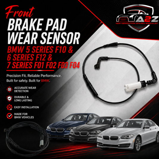 Front Brake Pad Wear Sensor 34356791958 Compatible With BMW 5 Series F10 & 6 Series F12 & 7 Series F01 F02 F03 F04