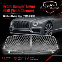 Front Bumper Grille Left 4W0853683D & Right 4W0853684C Compatible With Bentley Flying Spur