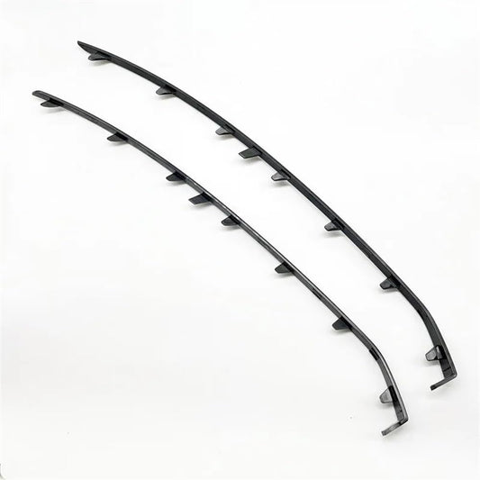 Front Bumper Chrome Left 8V5807533 & Right 8V5807534 Compatible With AUDI A3 Convertible (8V7, 8VE) | A3 / S3 (2013-2015) Tag No.158