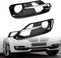 Fog Lamp Cover Left 51117300739 & Right 51117300740 Compatible With BMW 3 Series F30 2011-2018 Tag-FC-431
