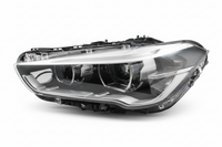 Headlight Headlamp Left 63117472223 & Right 63117472224 (Without Blaster) Compatible With BMW X1 F48 (2016-2019) Projector