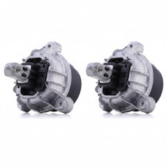 Front Engine Mount With Vaccum Set Compatible With BMW 5 Series F10/520D & 6 Coupe F13 & 6 Gran Coupe F06 Engine Mount Left 22117935141 & Right 22117935142