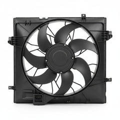 Engine Radiator Cooling Fan Assembly A0999060900 A0999062500 Compatible With MERCEDES-BENZ GL-CLASS (X166) & GLE (W166) & GLS (X166) & M-CLASS (W166)