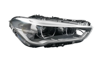 Headlight Headlamp Left 63117472223 & Right 63117472224 (Without Blaster) Compatible With BMW X1 F48 (2016-2019) Projector