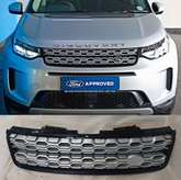 Black + Silver Show Grill Compatible With Land Rover Discovery Sports (L550) (2020-2023) Tag No.15