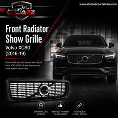 Front Radiator Show Grille High Configuration 31408442 Compatible With Volvo XC90 (2016-19)