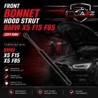Front Bonnet Hood Strut Set 51237294524 Compatible With BMW X5 (F15, F85)