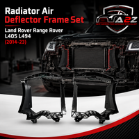 Radiator Air Deflector Frame Set Left LR034578 & Right LR034556 Compatible With Land Rover Range Rover L405 L494 (2014-23)