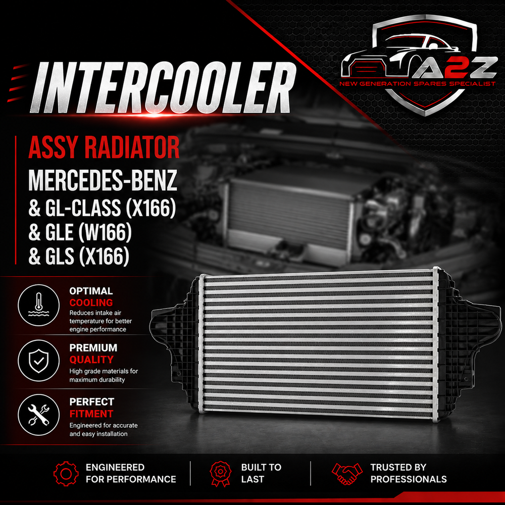 Intercooler Assy Radiator A0995002800 0995002800 & 0995002600 Compatible With MERCEDES-BENZ & GL-CLASS (X166) & GLE (W166) & GLS (X166)