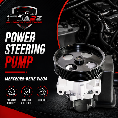 Power Steering Pump A0034664201 Compatible With Mercedes-Benz W204