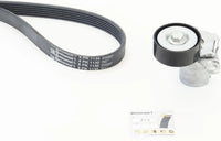Multi RIB Belt Kit 6PK1130K3 Compatible With AUDI A3 Convertible, A3 Limousine, A4 B8, A4 B9, A6 C7, Q2, Q3 Sportback, Q5 (FYB, FYG), Q7 (4MB, 4MG, 4MQ), TT (FV3, FVP) (CONTINENTAL)
