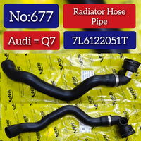 Radiator Hose Pipe 7L6122051T Compatible With Audi Q7 Tag No.677