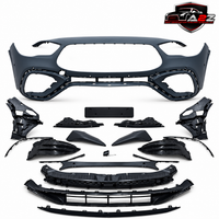 Front Bumper Kit 2478804508 Compatible With Mercedes Benz W247 GLA Upgrade To Mercedes Benz AMG (2021-2023) Tag No.FBK.214 (Shipping Cost Not Included In Price)