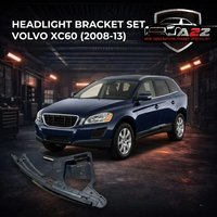Headlight Bracket Set Left 30763433 & Right 30763434 Compatible With Volvo XC60 (2008-13)