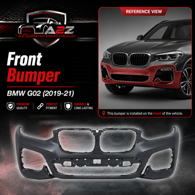 Front Bumper 51118091969 Compatible With BMW G02 (2019-21)