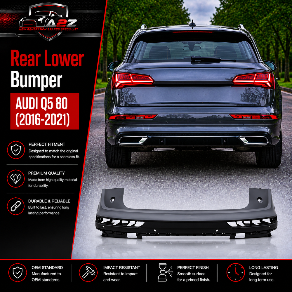 Rear Upper Bumper 80A807067A Compatible With AUDI Q5 (FYB, FYG) Tag No.213