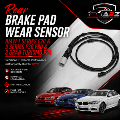Rear Brake Pad Wear Sensor 34356792292 Compatible With BMW 1 Series F20 & 3 Series F30 F80 & 3 Gran Turismo F34