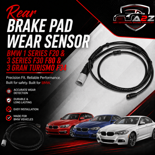 Rear Brake Pad Wear Sensor 34356792292 Compatible With BMW 1 Series F20 & 3 Series F30 F80 & 3 Gran Turismo F34