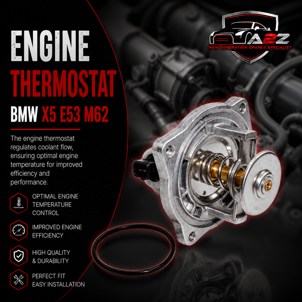Engine Coolant Thermostat 11531436386 Compatible With BMW X5 E53 M62