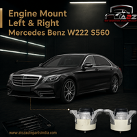 Engine Mount Left 2222407300 2222407800 2222405900 A2222407300 & Right 2222407400 A2222407400 Compatible With Mercedes Benz W222 S560