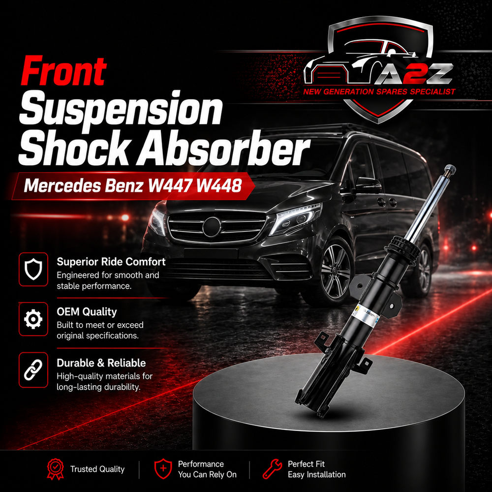 Front Suspension Shock Absorber Left & Right 4473201500 Compatible With Mercedes Benz W447 W448
