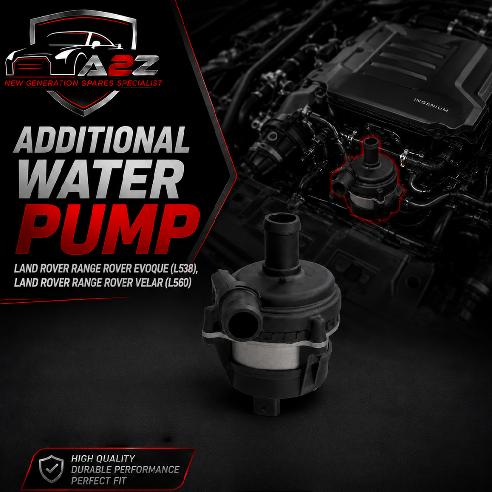 Additional Water Pump LR095160 LR061983 02J9C5560 J9C5560 Compatible With Land Rover Range Rover Evoque (L538), Land Rover Range Rover Velar (L560) Tag No.34