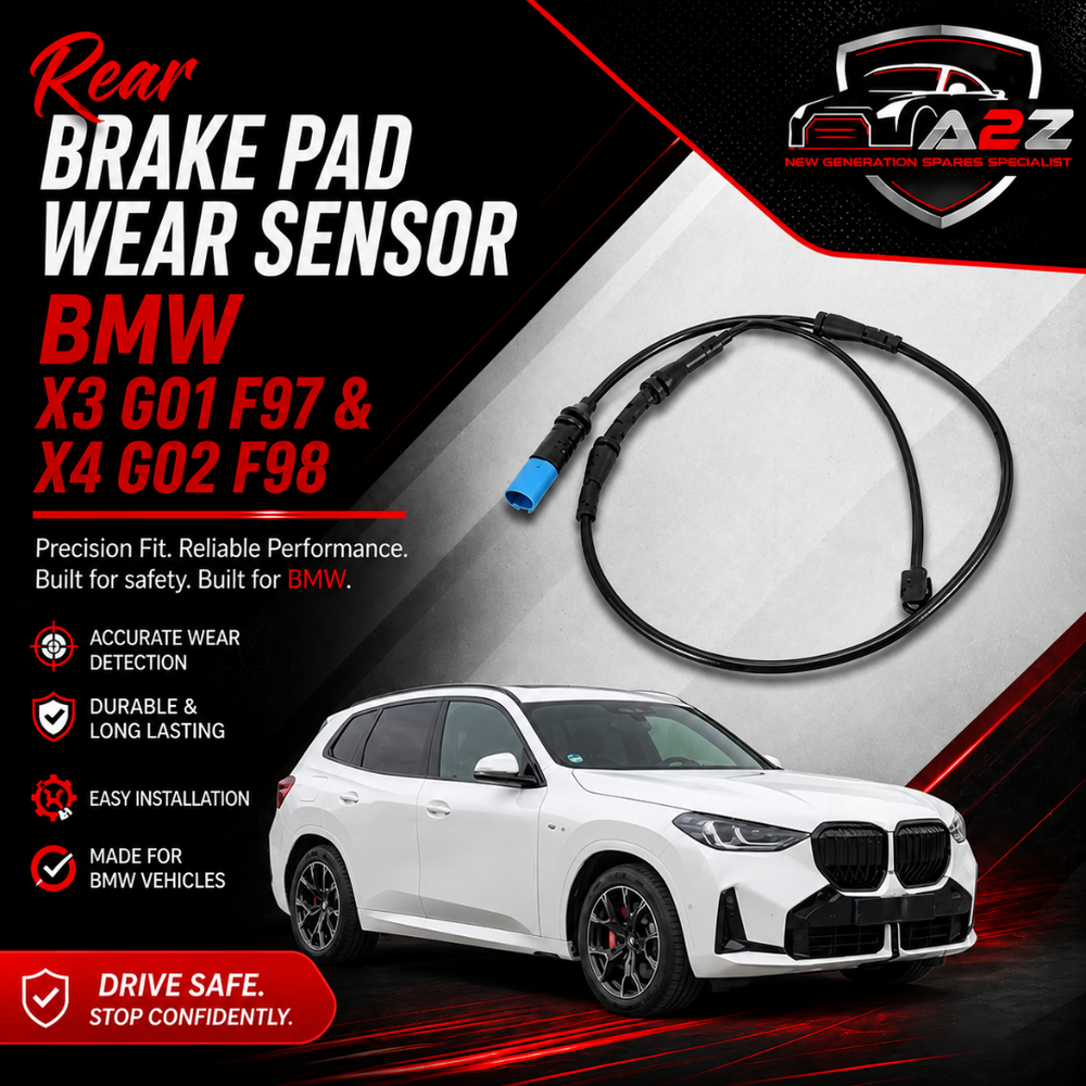 Rear Brake Pad Wear Sensor 34356870350 Compatible With BMW X3 G01 F97 & X4 G02 F98