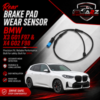 Rear Brake Pad Wear Sensor 34356870350 Compatible With BMW X3 G01 F97 & X4 G02 F98