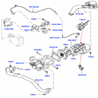 EGR Exhaust Gas Recirculation LR057662 Compatible With LAND ROVER DISCOVERY SPORT (L550) & FREELANDER 2 (L359) | LR2 & RANGE ROVER EVOQUE (L538) Tag No.138