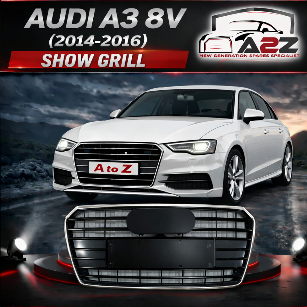 Show Grill A8V5853551HT94 8V5807651HT94 Compatible With AUDI A3 8V (2014-2016) Tag No.93