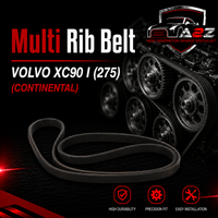 Multi Rib Belt 6DPK1825 30731811 31251250 Compatible With VOLVO XC90 I (275) (CONTINENTAL)