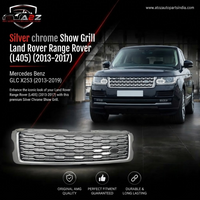 Silver chrome Show Grill Compatible With Land Rover Range Rover (L405) (2013-17) Tag 21