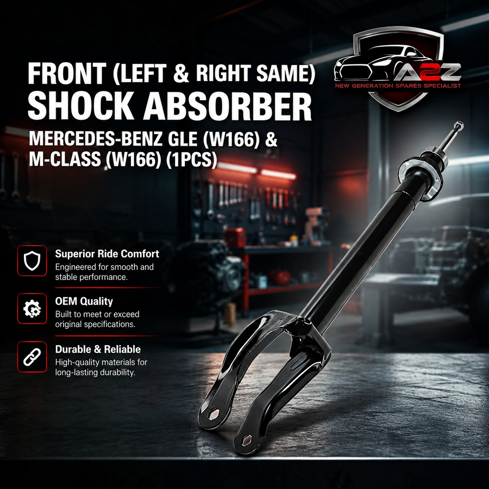 Front (Left & Right Same) Shock Absorber 1663231000 Compatible With MERCEDES-BENZ GLE (W166) & M-CLASS (W166) (1PCS)