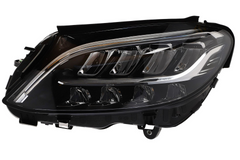 Complete Headlight Headlamp Assy Left A2059068905 (6 Pin) & Right A2059069005(4 Pin) (Without Blaster) Compatible With MERCEDES-BENZ C-CLASS (W205) (2021-2022) Tag No.110