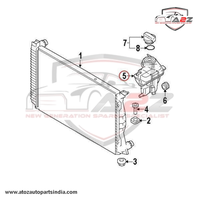 Coolant Bottle 4F0121403M 4F0121403B 4F0121403F 4F0121403Q For AUDI A6 4F Tag-B-31