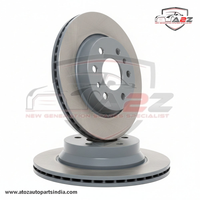 Rear Brake Disc Set 0004230912 A0004230912 A2114230912 Compatible With MERCEDES-BENZ CLS C219 & E-CLASS W211 W212