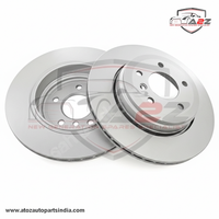 Rear Brake Disc Set 34216753215 34216864061 34216778965 Compatible With BMW 5 Series E60