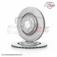 Rear Brake Disc Set 4H0615601L 4H0615601P 4H0615601F Compatible With AUDI A6 C7 & A7 & A8 D4