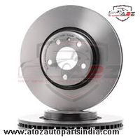 Front Brake Disc Set 8R0615301C 8R0615301D 8R0615301F Compatible With AUDI A4 B8 & A6 C7 4G2 & A7 Sportback 4GA & Q5 8RB (ALBRO)