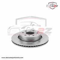 Rear Brake Disc Set 8W0615601H 8K0615601B 8W0615601C Compatible With AUDI A4 B8 8K2 & A5 Convertible F57 & Q5 8RB & A6 C7 4G2
