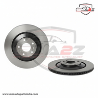 Rear Brake Disc Set 3W0615601G Compatible With BENTLEY CONTINENTAL & FLYING SPUR