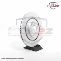 Rear Brake Disc Set 3W0615601G Compatible With BENTLEY CONTINENTAL & FLYING SPUR