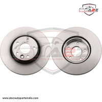 Front Brake Disc Set 31400817 31381375 Compatible With VOLVO V40 Cross Country (526) & V40 Hatchback (525)